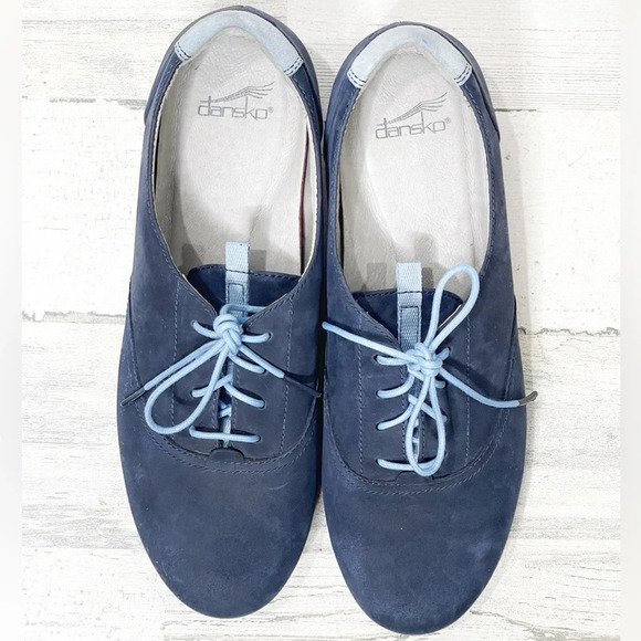 Dansko Kimi Lace Up Suede Comfort Oxford Arch Support 8.5/9 - Picture 3 of 12